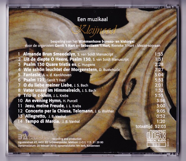 Achterkant CD